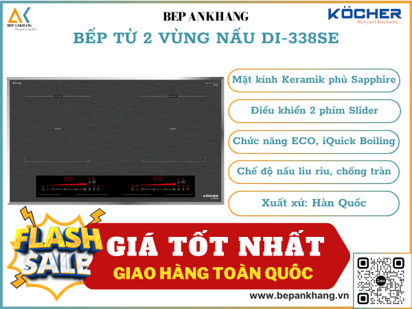 BẾP TỪ KOCHER DI-338SE - Made in Korea
